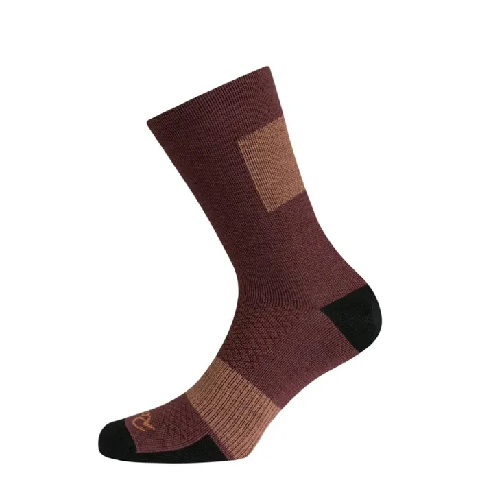 Men Trail Socks Blackorangewalnut Brownchestnut Brown Rapha Shoes Overshoes and Socks