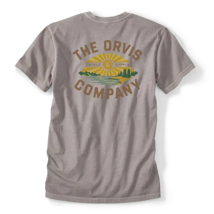 Men Trout Stream TShirt Stone Orvis Shirts
