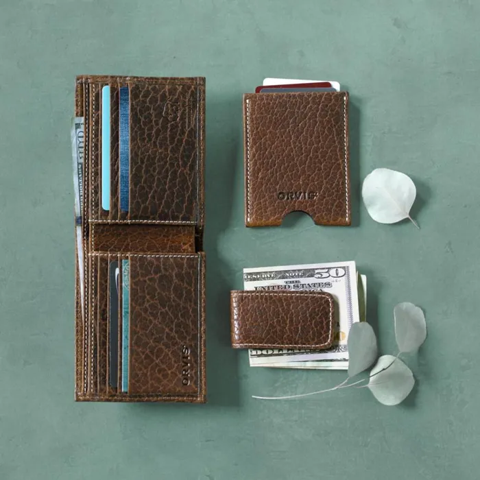 Men Tucson Bison Billfold Orvis Wallets
