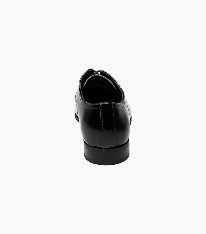Men Tux Plain Toe Oxford Black Patent Florsheim Dress Shoes