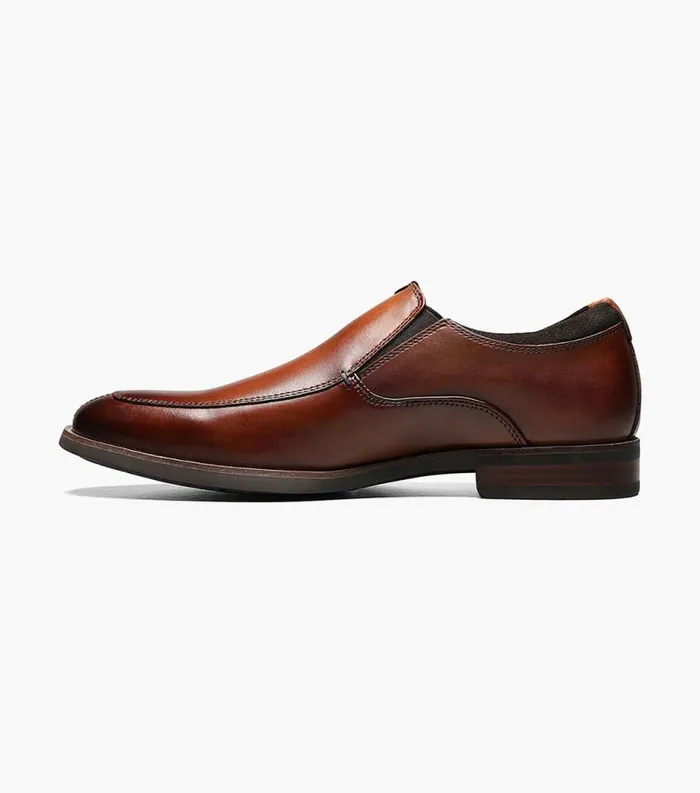Men Uptown Moc Toe Slip On Cognac Florsheim Florsheim Comfortech