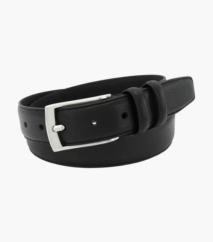 Men Valhalla Genuine Italian Leather Belt Black Florsheim Belts and Suspenders Men Valhalla Genuine Italian Leather Belt Black Florsheim Belts and Suspenders