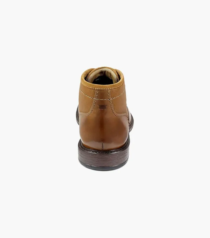 Men Vandall Cap Toe Lace Up Boot Tan Florsheim Casual Shoes