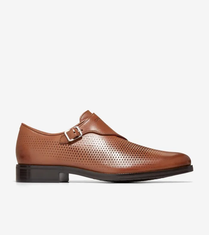 Men Washington Grand Laser Monk Strap Shoes British Tandark Chocolate Cole Haan Oxfords Men Washington Grand Laser Monk Strap Shoes British Tandark Chocolate Cole Haan Oxfords