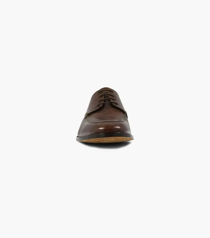 Men Washington Moc Toe Oxford Cognac Florsheim Dress Shoes