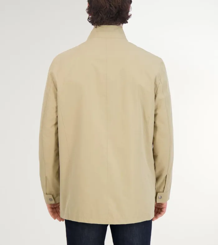 Men WaterResistant Jacket Khaki Cole Haan Outerwear
