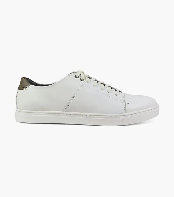 Men Watts Lace Up Oxford White Florsheim Casual Shoes