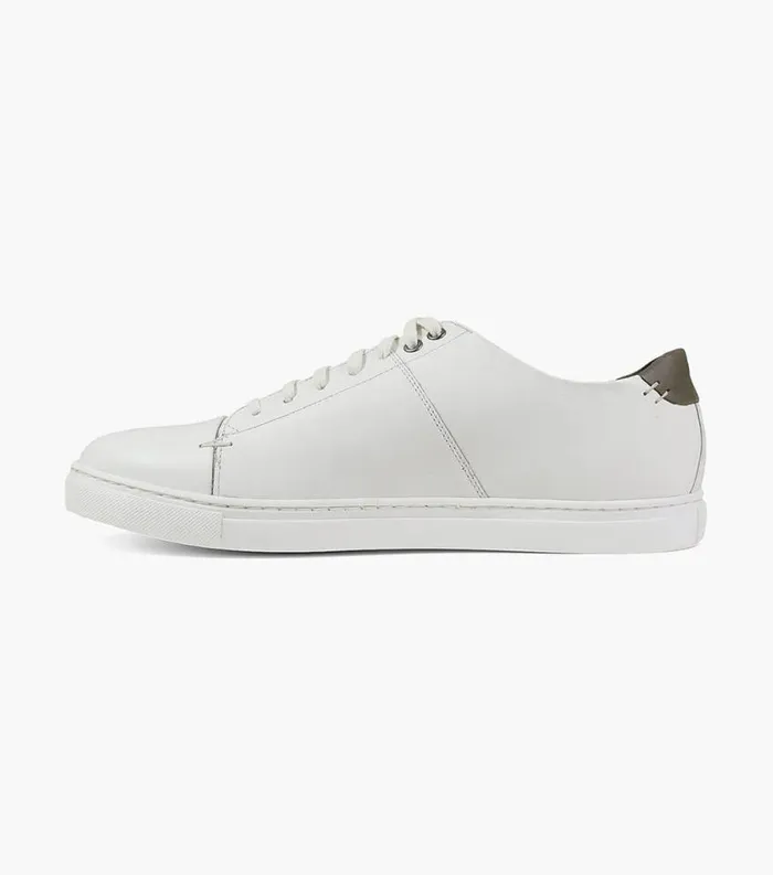 Men Watts Lace Up Oxford White Florsheim Casual Shoes