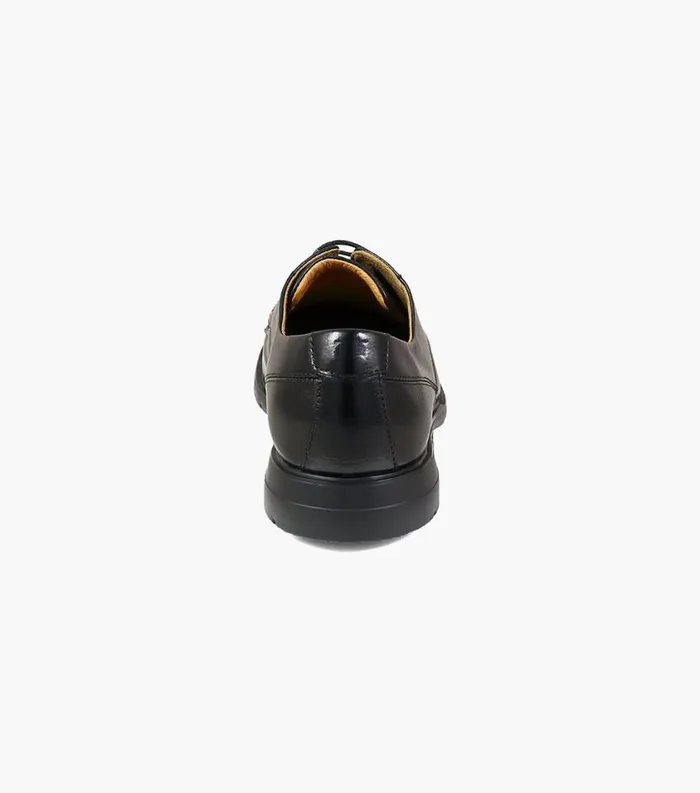 Men Westside Cap Toe Oxford Black Florsheim Casual Shoes