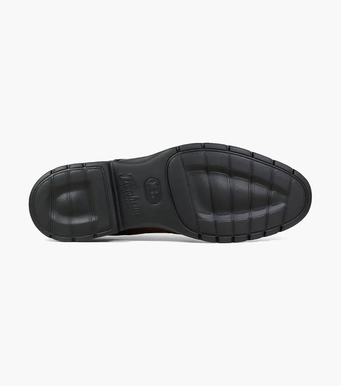 Men Westside Cap Toe Oxford Black Florsheim Casual Shoes