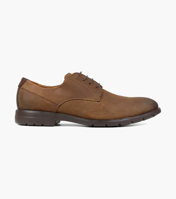 Men Westside Plain Toe Oxford Brown Ch Florsheim Casual Shoes