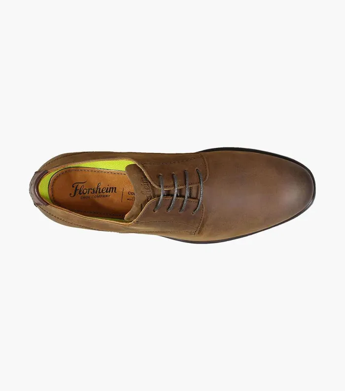 Men Westside Plain Toe Oxford Brown Ch Florsheim Casual Shoes