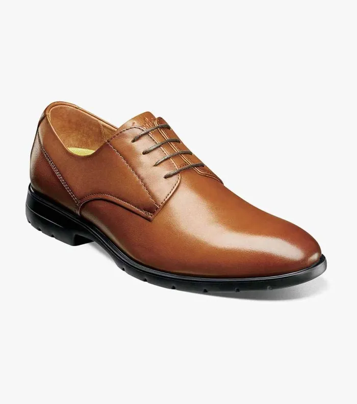 Men Westside Plain Toe Oxford Cognac Florsheim Casual Shoes