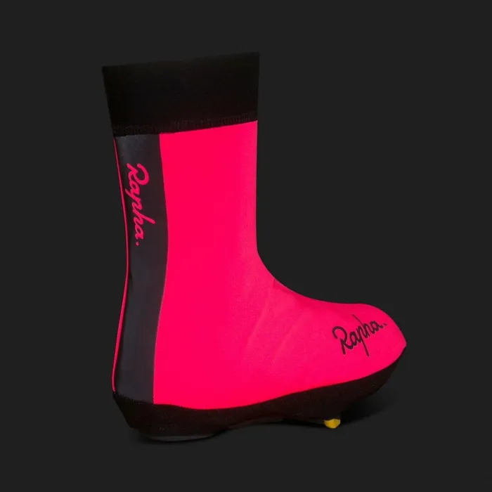 Men Winter Overshoes Blackhighvis Pink Rapha Shoes Overshoes and Socks Men Winter Overshoes Blackhighvis Pink Rapha Shoes Overshoes and Socks