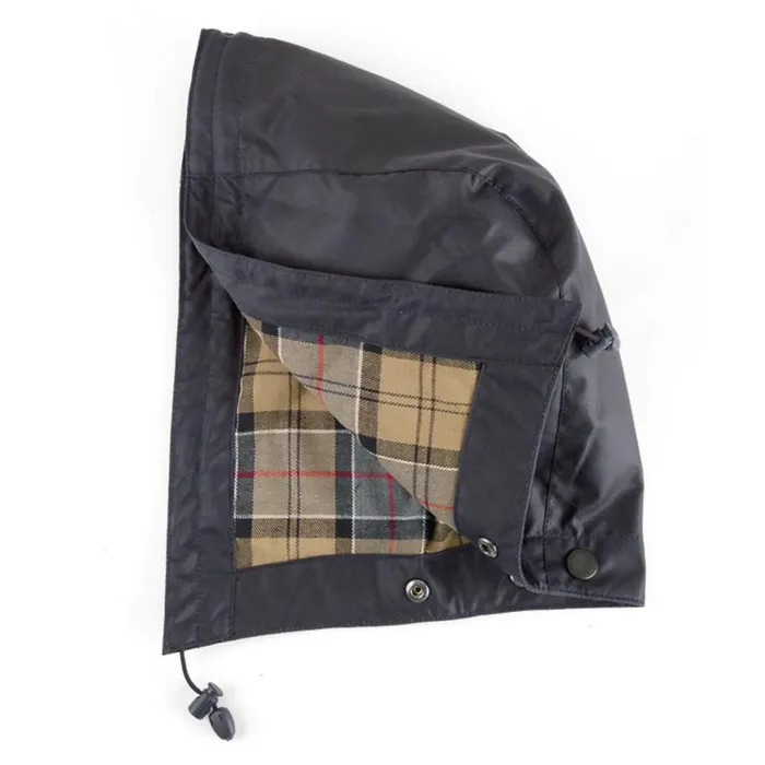 MenWomen Barbourreg Waxed Cotton Hood Navy Orvis Hats