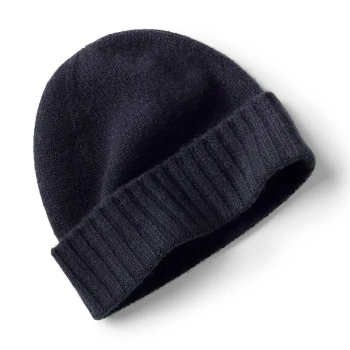 MenWomen Cashmere Watch Cap Navy Orvis Hats