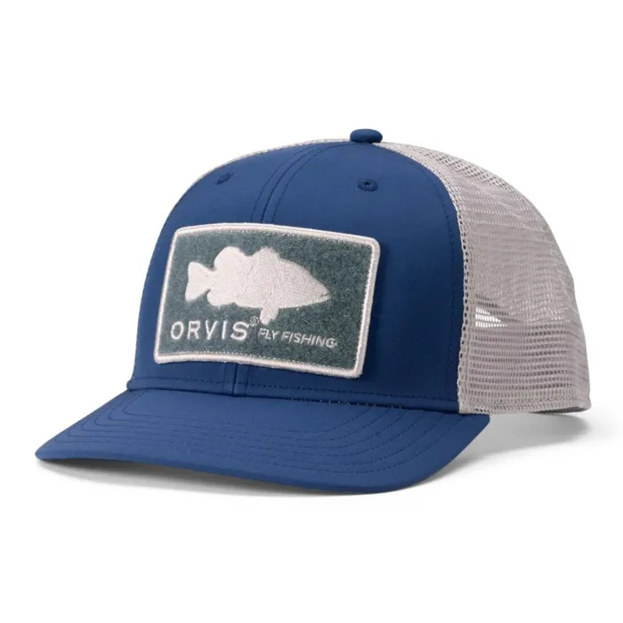 MenWomen Covert Fish Series Trucker Hat Storm Orvis Hats