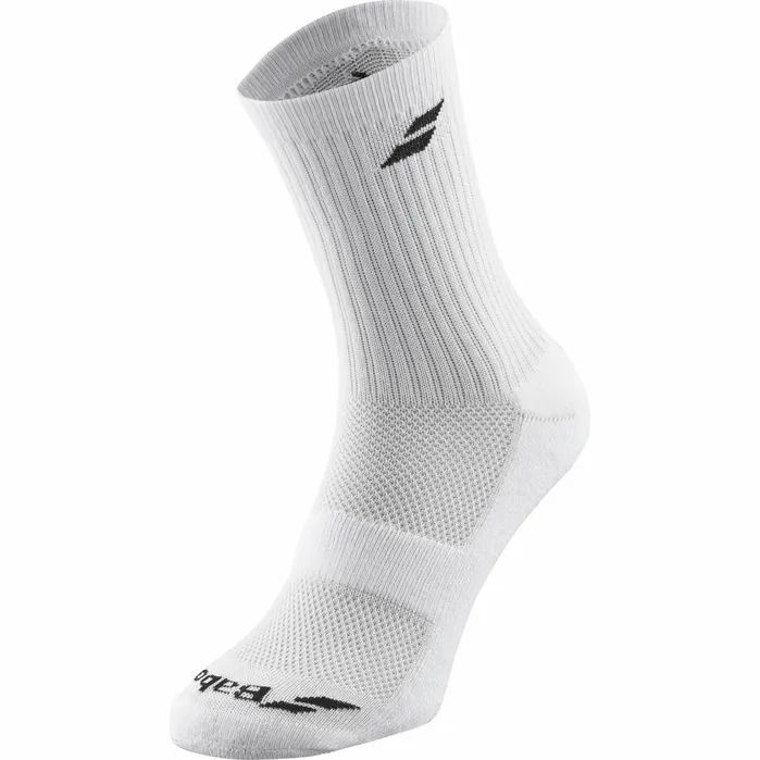 MenWomenJuniors and Kids Accessories Babolat 3 Pairs Pack Unisex White
