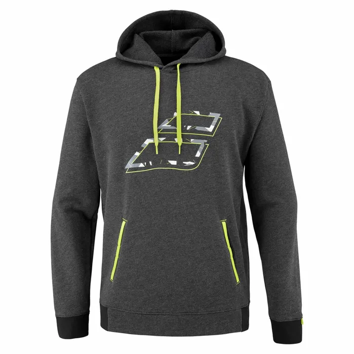 MenWomen Tops Babolat Exercise Hood Sweat Heather Blackyellow