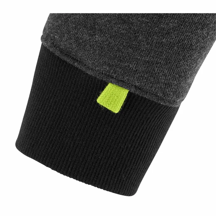 MenWomen Tops Babolat Exercise Hood Sweat Heather Blackyellow