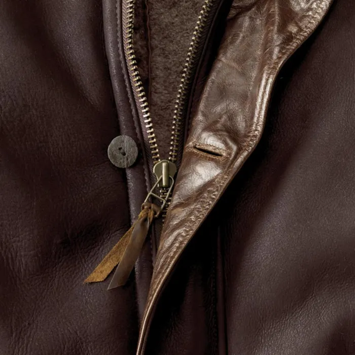 Men Worldrsquos Finest Shearling Coat Brown Orvis Jackets