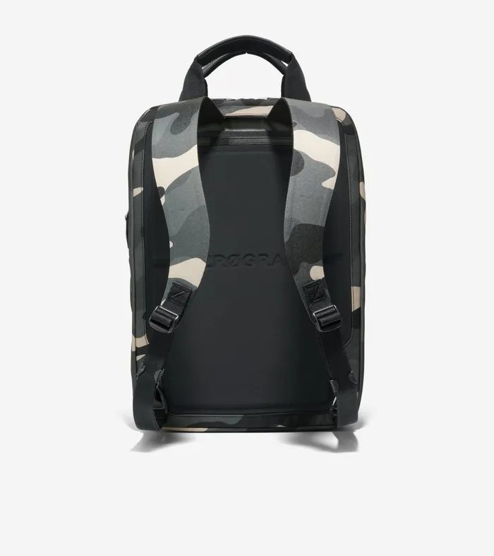 Men ZEROslashGRAND 2in1 Backpack Woodland Camo Cole Haan Backpacks and Briefcases