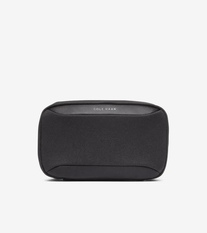 Men ZEROslashGRAND Dopp Kit Black Cole Haan Duffle Bags and Weekenders