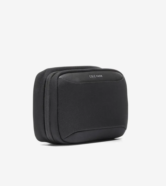 Men ZEROslashGRAND Dopp Kit Black Cole Haan Duffle Bags and Weekenders