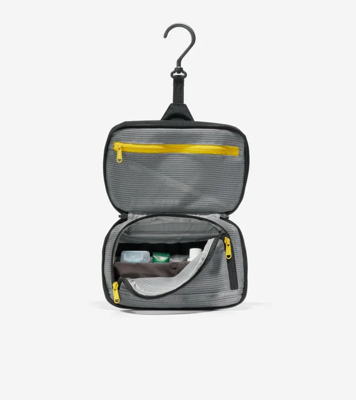 Men ZEROslashGRAND Dopp Kit Black Cole Haan Duffle Bags and Weekenders