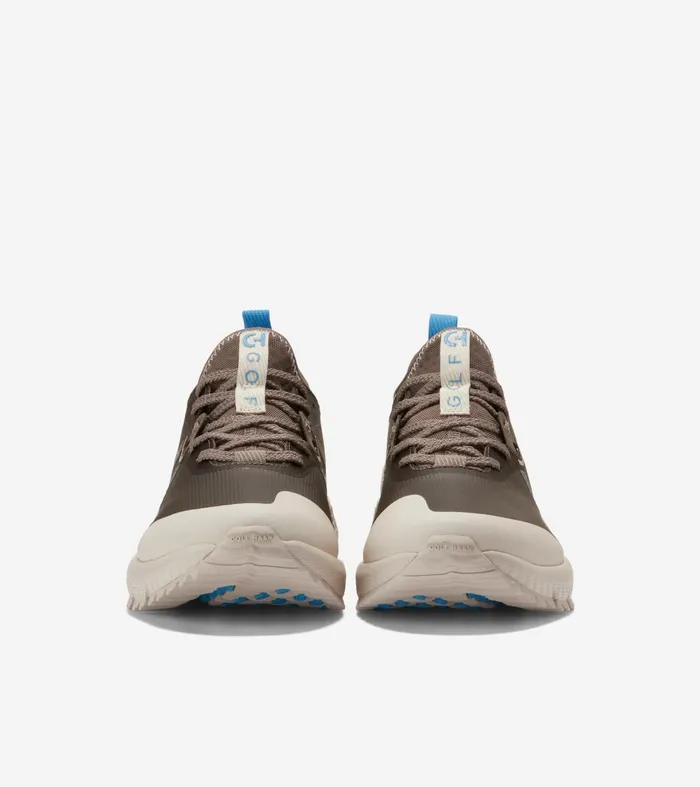 Men ZEROslashGRAND Overtake WaterResistant Golf Shoe Truffleazure Bluebirch Cole Haan Sneakers