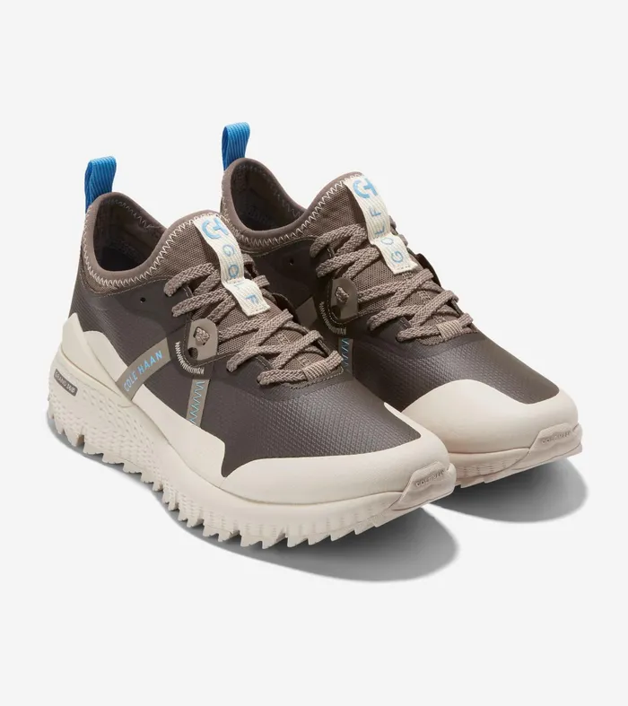 Men ZEROslashGRAND Overtake WaterResistant Golf Shoe Truffleazure Bluebirch Cole Haan Sneakers