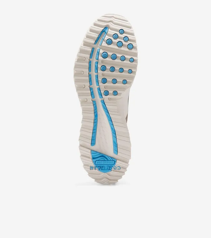 Men ZEROslashGRAND Overtake WaterResistant Golf Shoe Truffleazure Bluebirch Cole Haan Sneakers