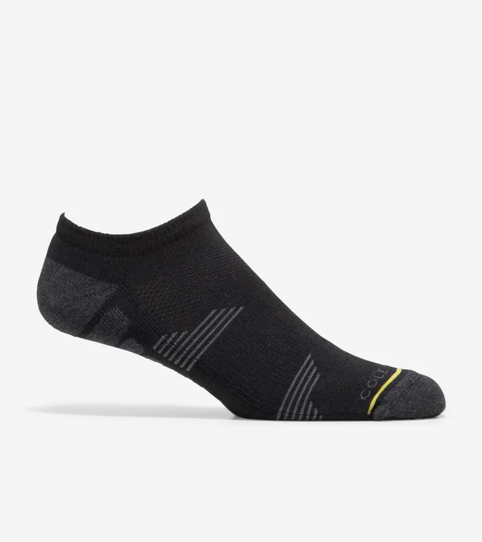 Men ZEROslashGRAND Performance NoShow Socks Black Cole Haan Socks