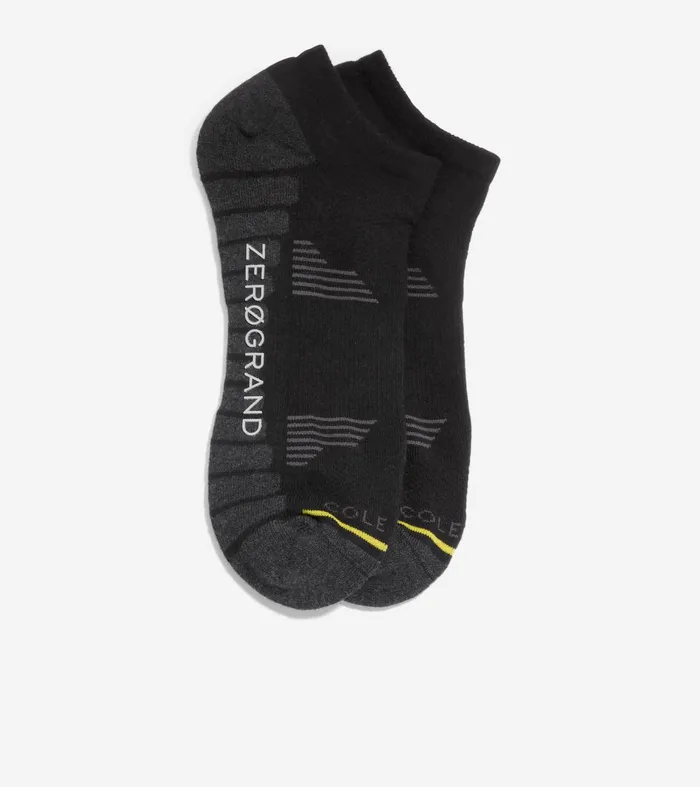 Men ZEROslashGRAND Performance NoShow Socks Black Cole Haan Socks
