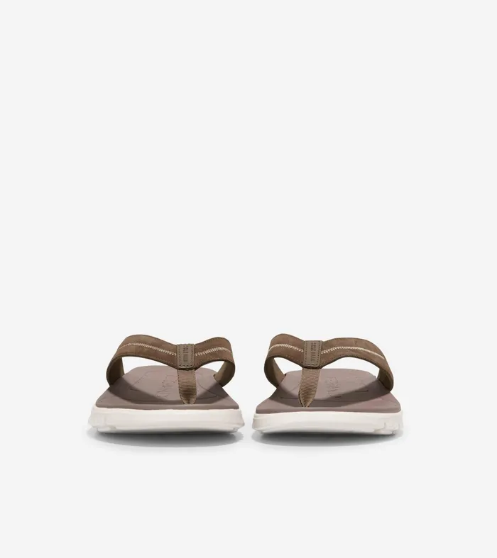 Men ZEROslashGRAND Thong Sandal Riverstoneoyster Mushroom Cole Haan Sandals