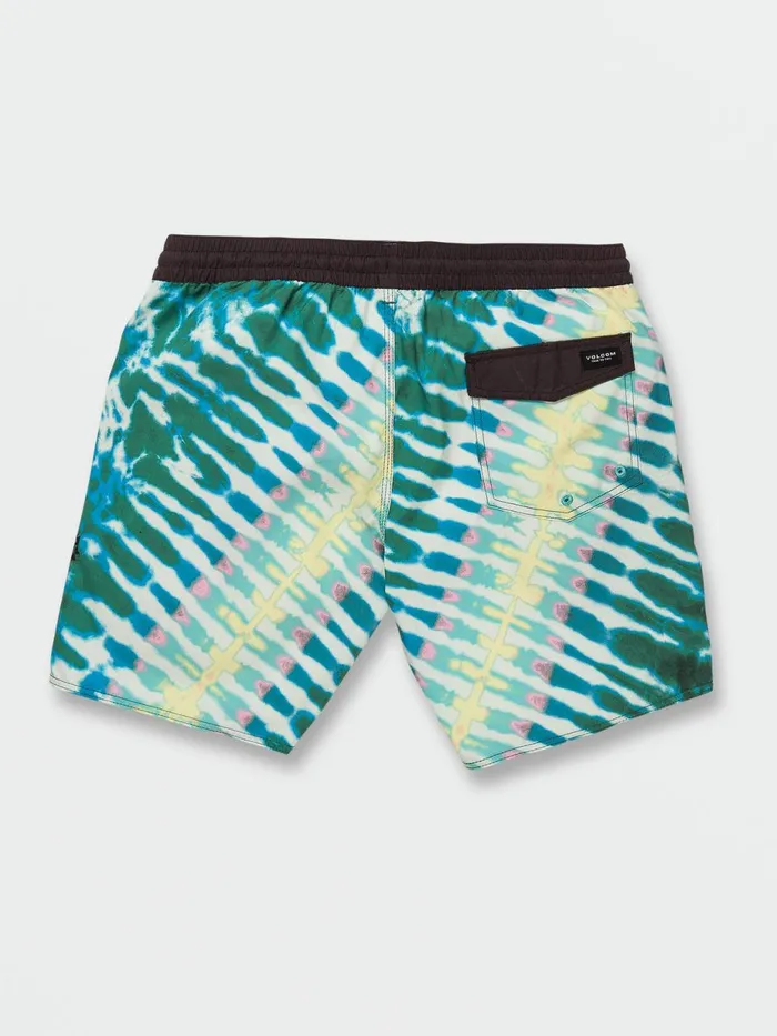 Mens Boardshorts and Trunks Volcom Beach Bunch Trunks 8211 Multi