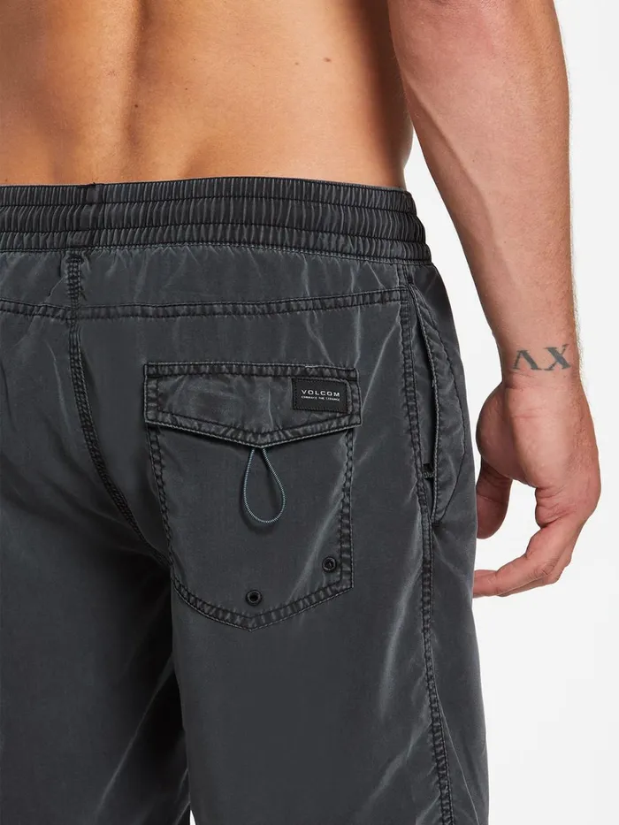 Mens Boardshorts and Trunks Volcom Center Trunks 8211 Black