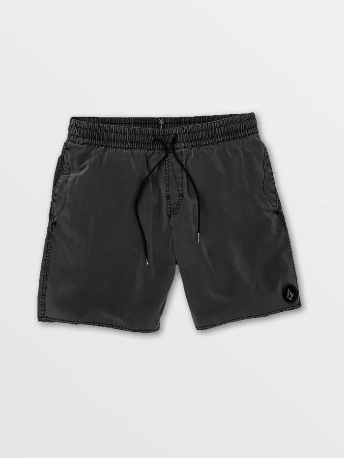 Mens Boardshorts and Trunks Volcom Center Trunks 8211 Black