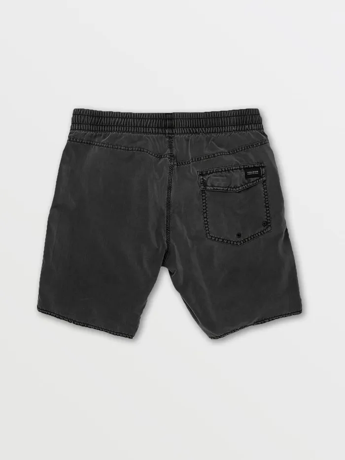 Mens Boardshorts and Trunks Volcom Center Trunks 8211 Black