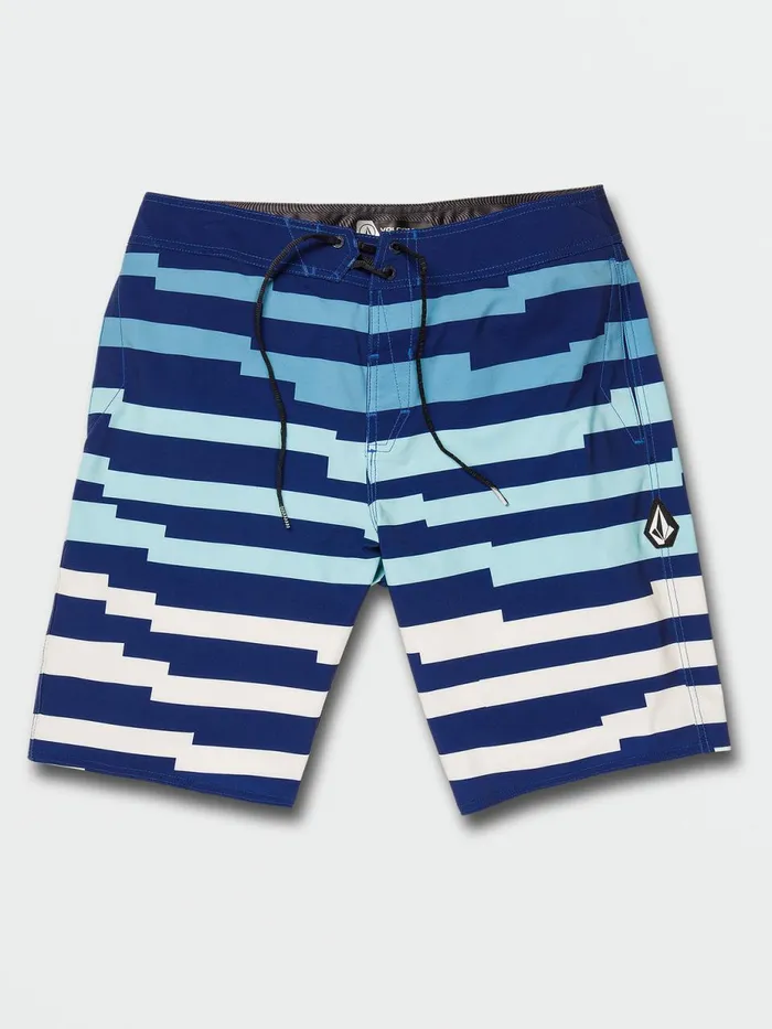 Mens Boardshorts and Trunks Volcom Juxt Quarta ModTech Trunks 8211 Blueprint