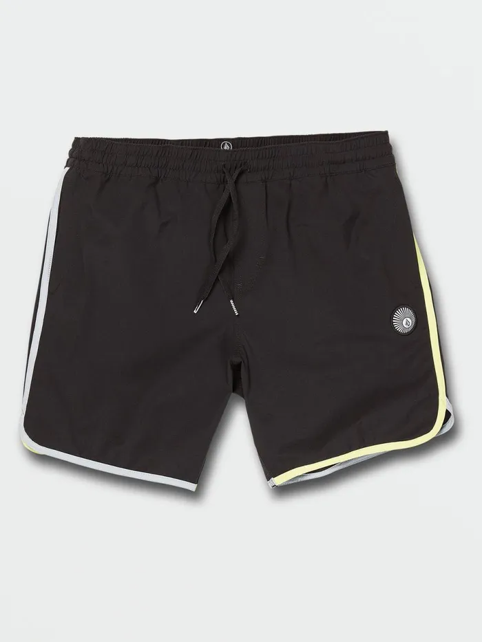 Mens Boardshorts and Trunks Volcom Lido Liberator Trunks 8211 Black
