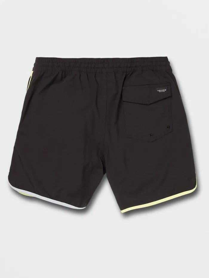 Mens Boardshorts and Trunks Volcom Lido Liberator Trunks 8211 Black