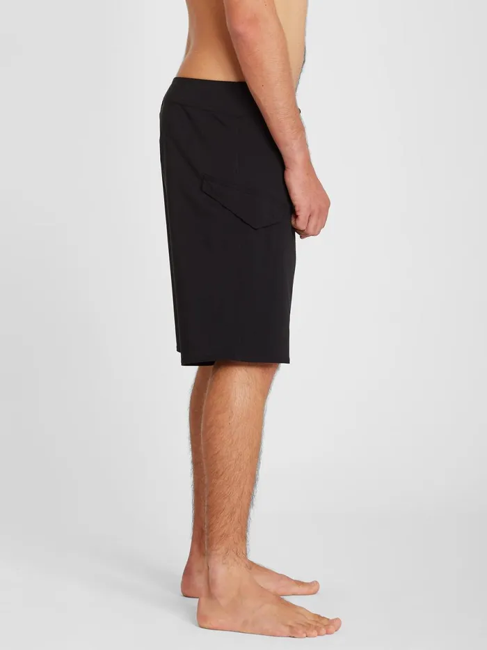 Mens Boardshorts and Trunks Volcom Lido Solid ModTech Trunks 8211 Black