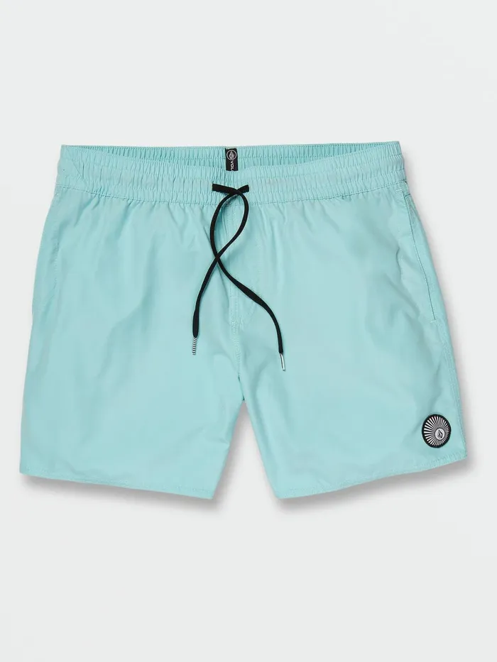 Mens Boardshorts and Trunks Volcom Lido Solid Trunks 8211 Antigua Sand