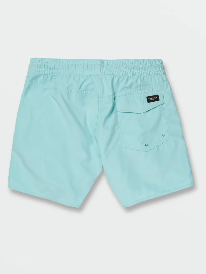 Mens Boardshorts and Trunks Volcom Lido Solid Trunks 8211 Antigua Sand