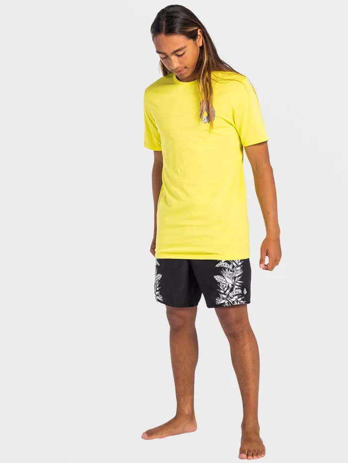 Mens Boardshorts and Trunks Volcom Novelty Trunks 8211 Black