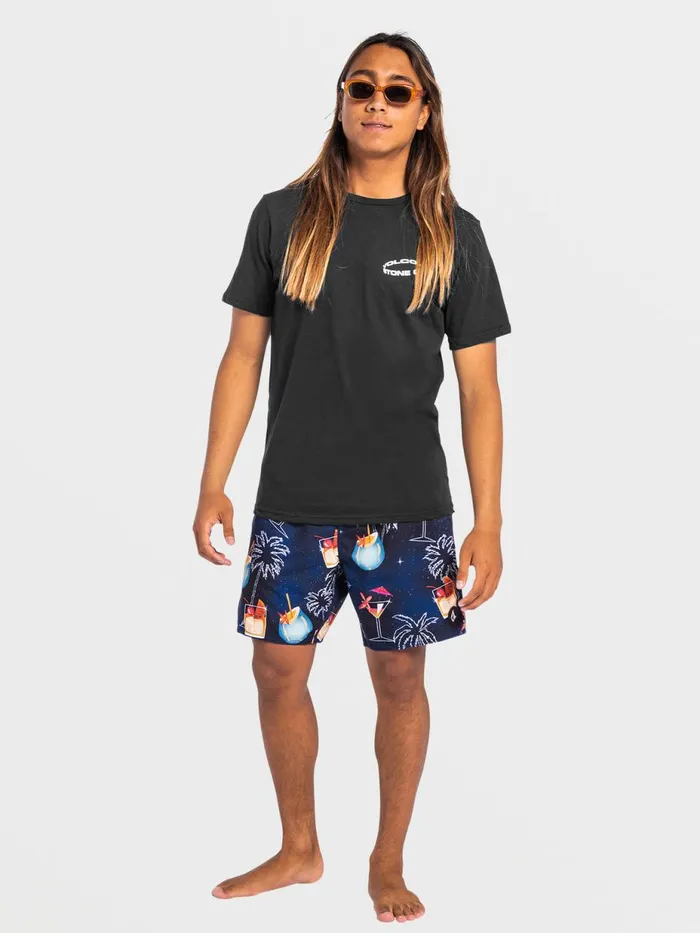 Mens Boardshorts and Trunks Volcom Novelty Trunks 8211 Blueprint