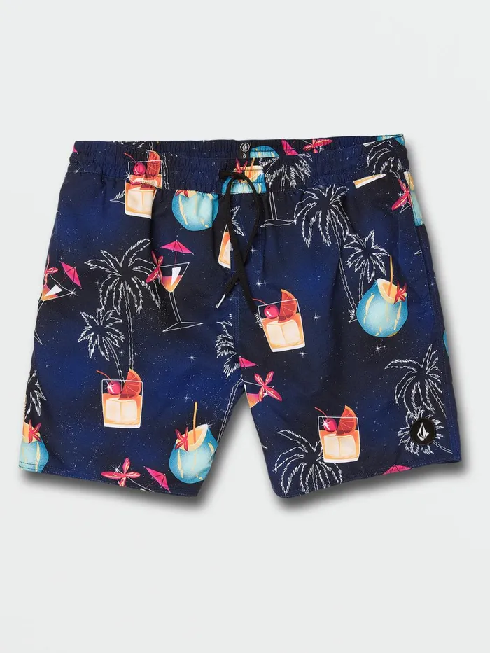 Mens Boardshorts and Trunks Volcom Novelty Trunks 8211 Blueprint