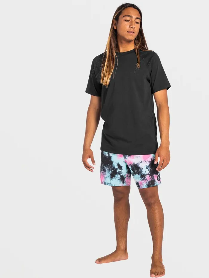 Mens Boardshorts and Trunks Volcom Poly Party Trunks 8211 Antigua Sand