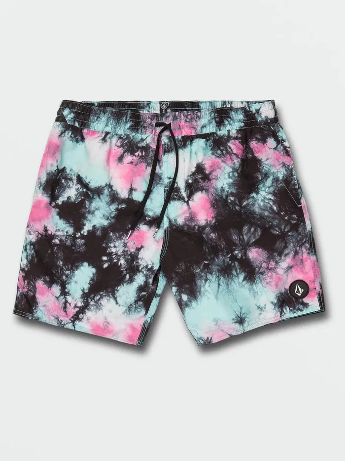 Mens Boardshorts and Trunks Volcom Poly Party Trunks 8211 Antigua Sand